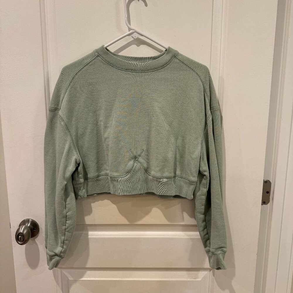 Everlane Crop Top Sweatshirt